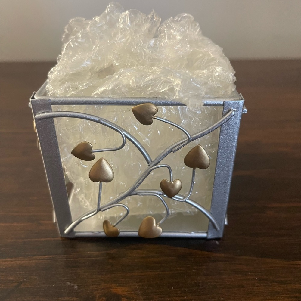 Vintage !! New in box ! Hallmark Candle and Holder !